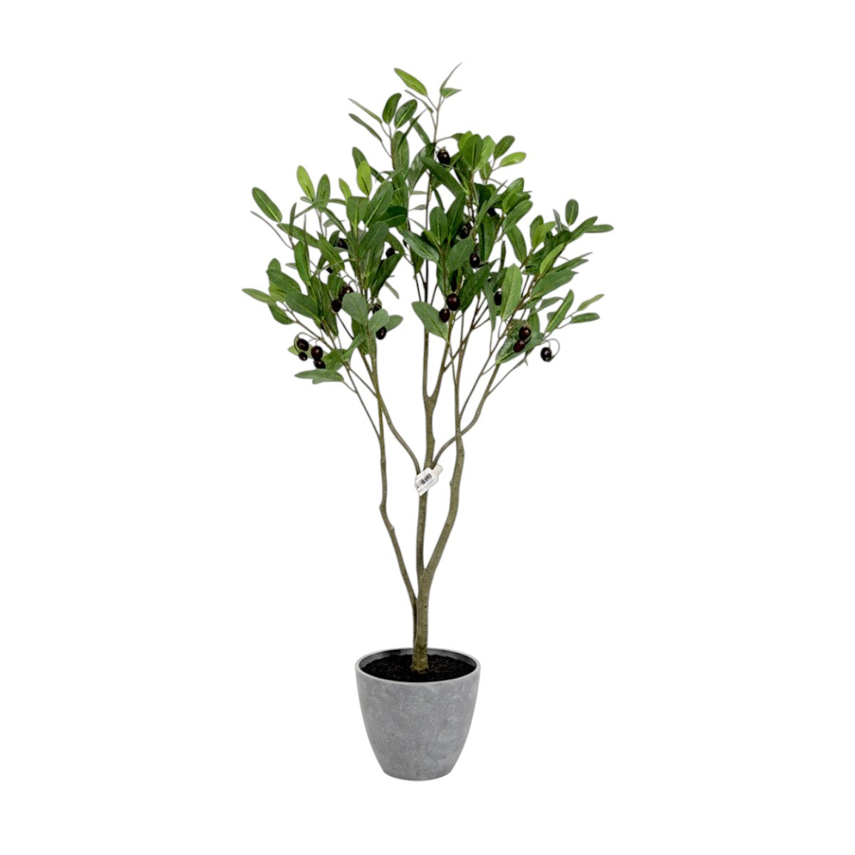 104cm 仿真橄欖樹綠植盆栽 (水泥紋膠盆)