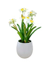 31cm 仿真水仙花盆栽 Narcissus Potted Plant