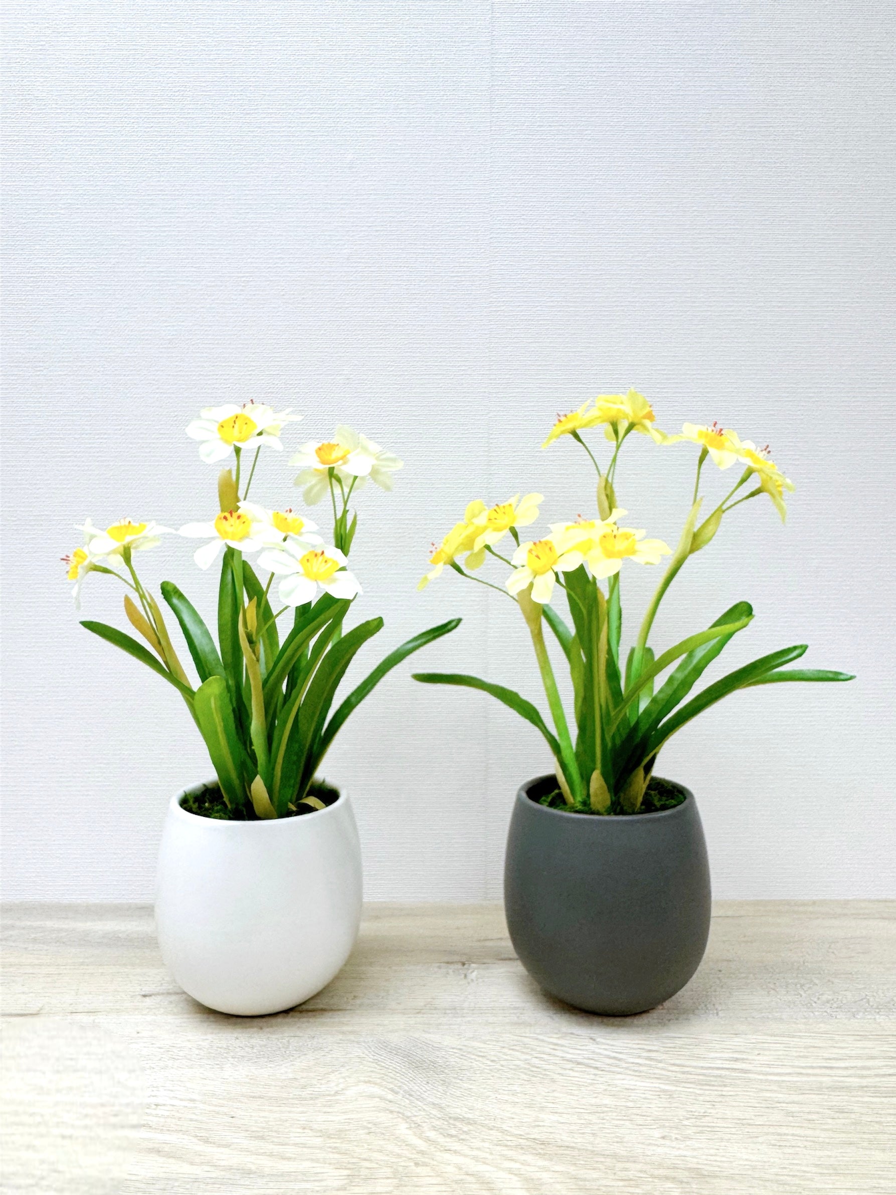 31cm 仿真水仙花盆栽 Narcissus Potted Plant