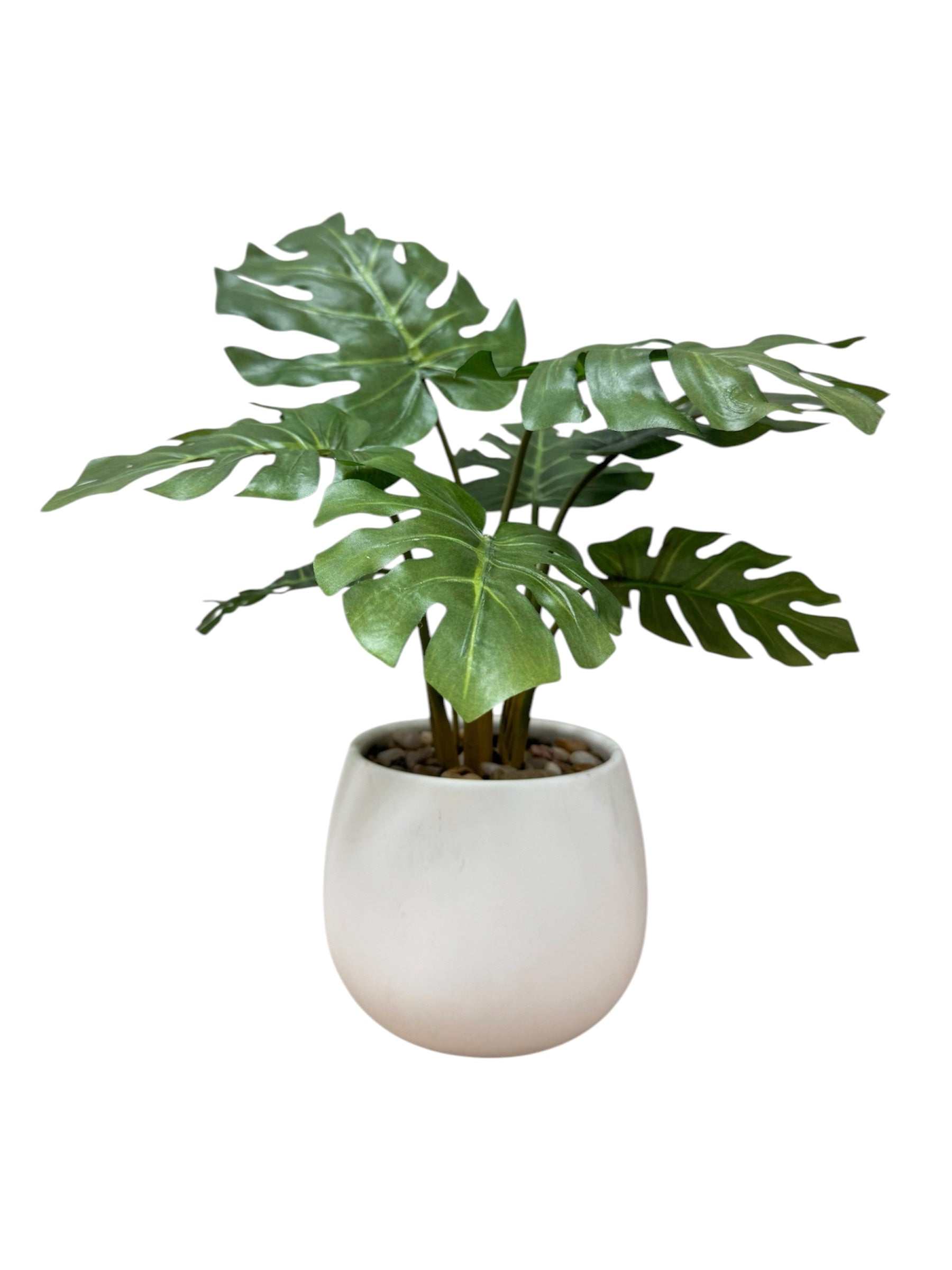 37cm 仿真龜背芋盆栽 Monstera Potted Plant