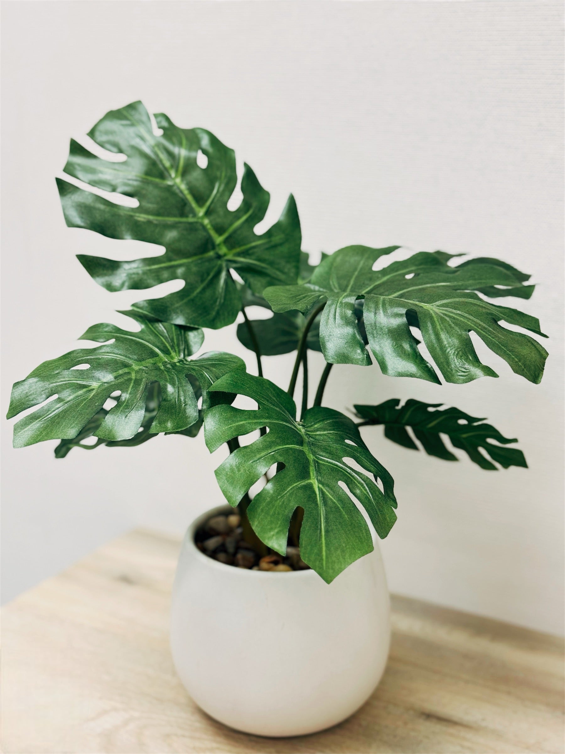 37cm 仿真龜背芋盆栽 Monstera Potted Plant