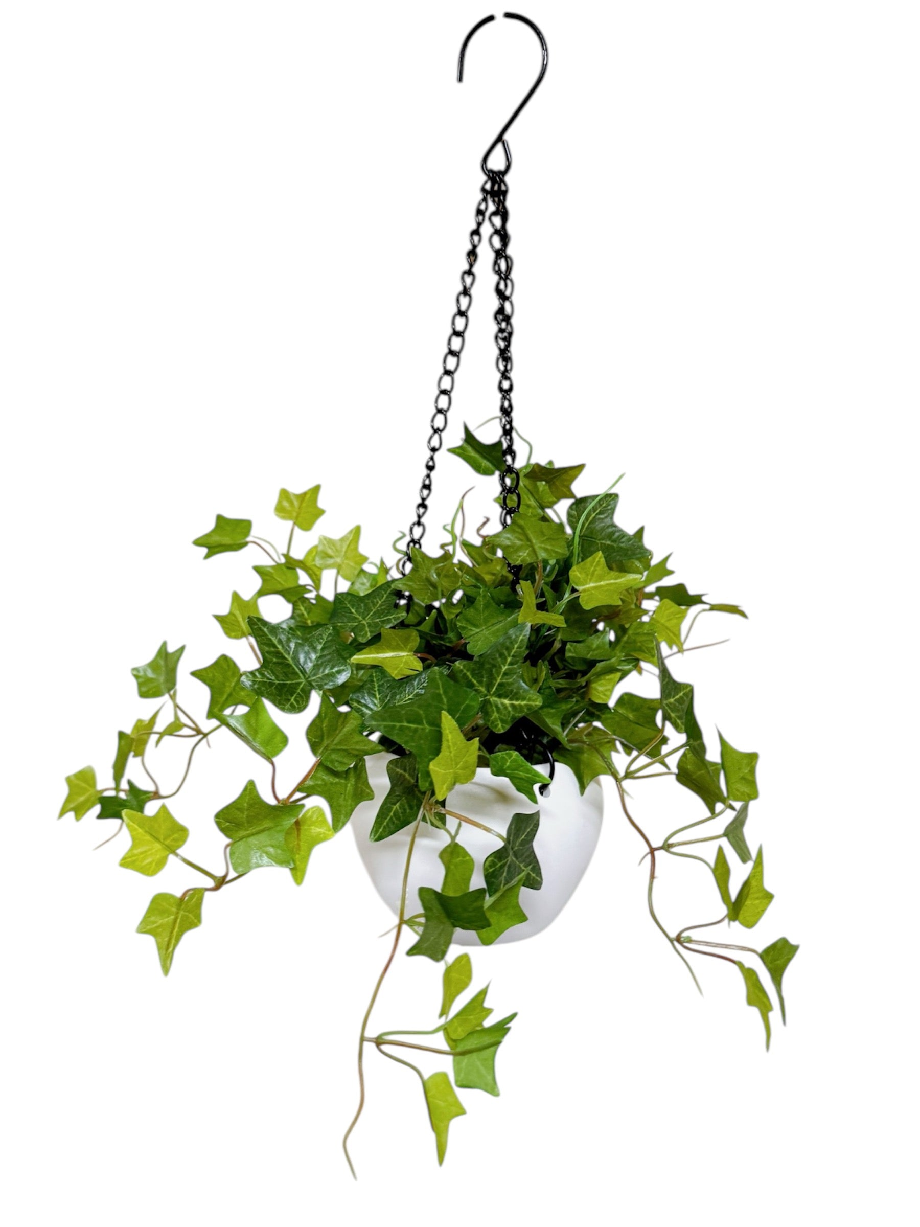 48cm 仿真常春藤吊籃 Hanging English Ivy with Pottery Pot
